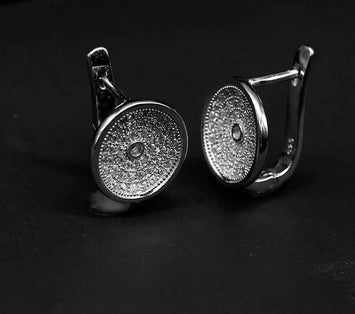 Boucles d'oreilles en argent SE065