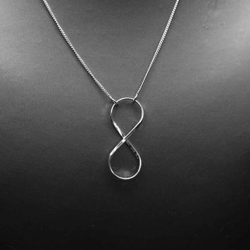 Colier infini en argent SE049