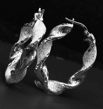 Boucles d'oreilles en argent SE066