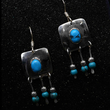 Boucles d'oreilles en argent SE073