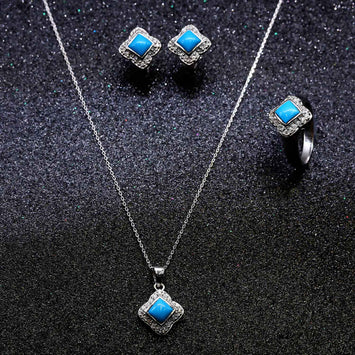 ensemble de collier en argent SP020