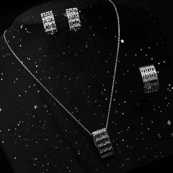 ensemble de collier en argent SP014