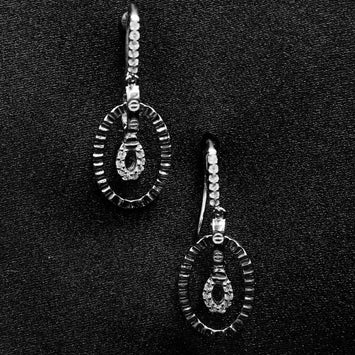 Boucles d'oreilles en argent SE092
