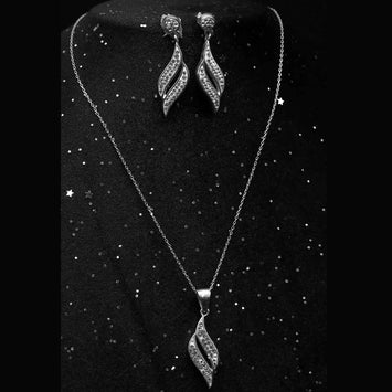 ensemble de collier en argent SP015