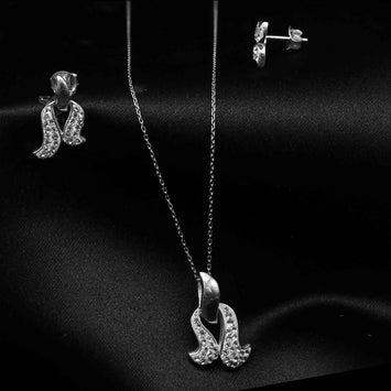 ensemble de collier en argent SP011