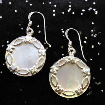 Boucles d'oreilles en argent SE056
