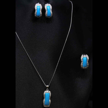 ensemble de collier en argent SP023