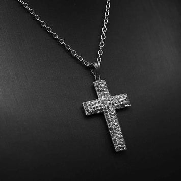 Pendentif croix en argent SP027