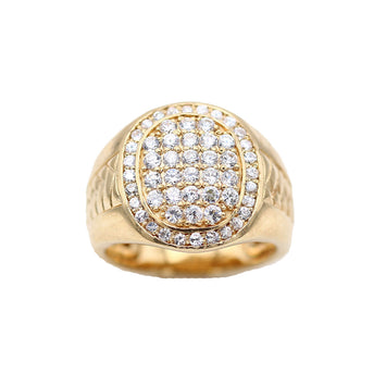 Bague en or 10 carats pour homme GRM006