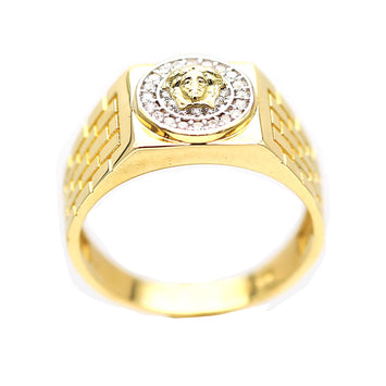 Bague en or 10 carats pour homme GRM122