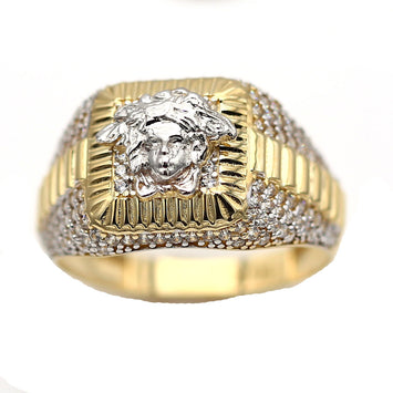 Bague en or 10 carats pour homme GRM007