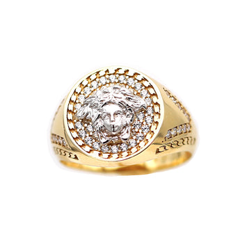 Bague en or 10 carats pour homme GRM125