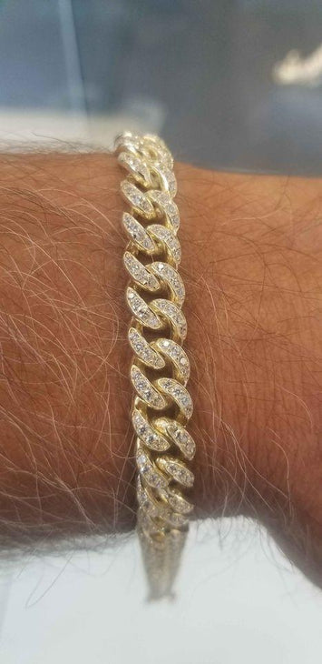 8.72mm chaîne en or 10k