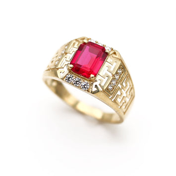 Bague en or 10 carats pour homme GRM005