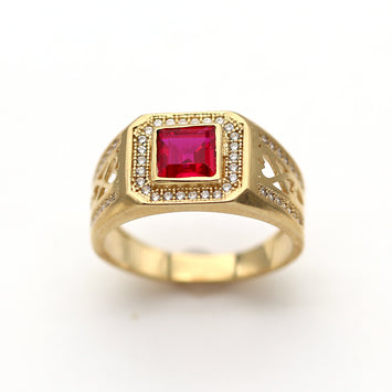 Bague en or 10 carats pour homme GRM003