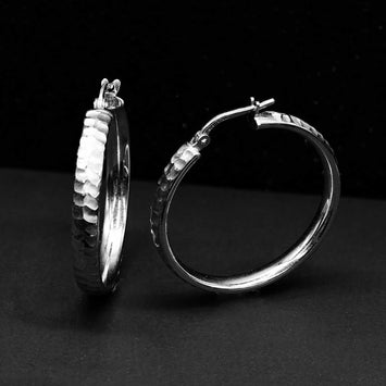 Boucles d'oreilles en argent SE036