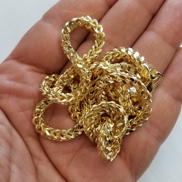 5.3mm -10K Chaîne Franco en or GCF006