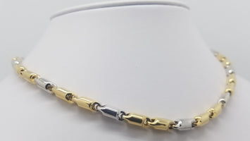 10 carats Chaîne en or (Hollow Bullet)