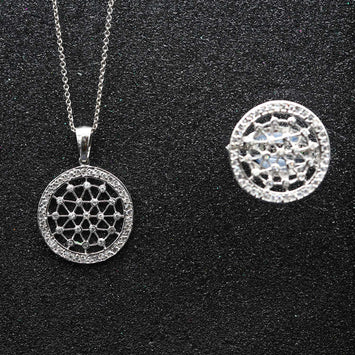 ensemble de collier en argent SP004