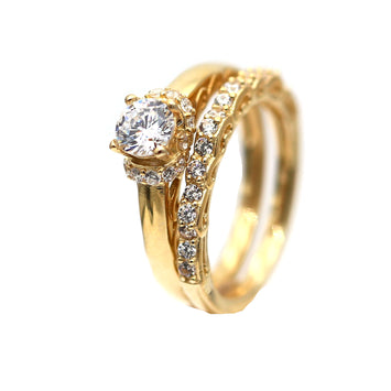 Bague en or 10 carats pour Femme GRW016