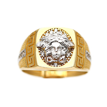 Bague en or 10 carats pour homme GRM095