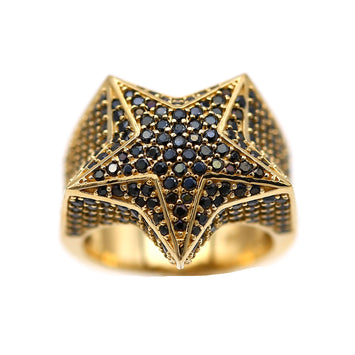 Bague en or 10 carats pour homme GRM061