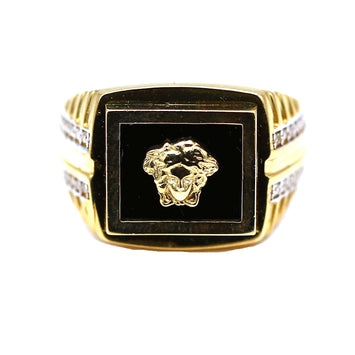 Bague en or 10 carats pour homme GRM010