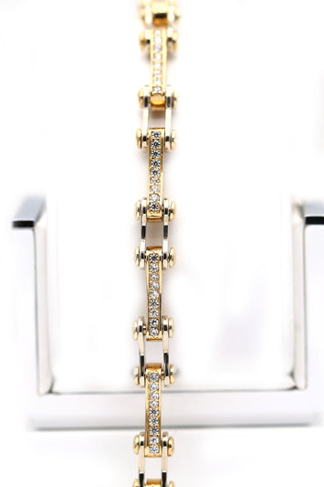 Gold Bracelet for men GB014