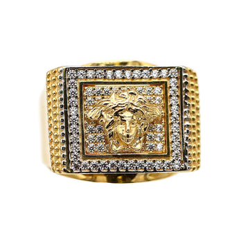 Bague en or 10 carats pour homme GRM059