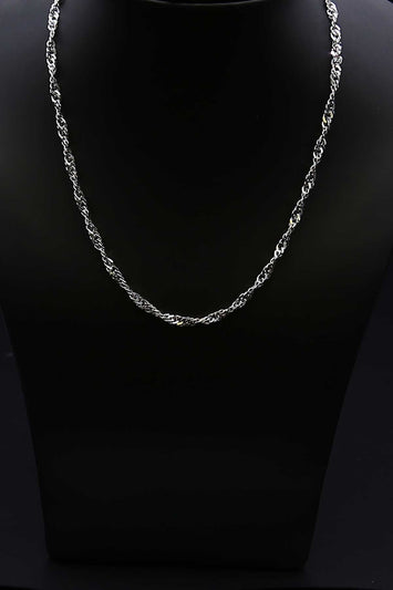 3.5 mm Chaîne Singapore en argent SC008