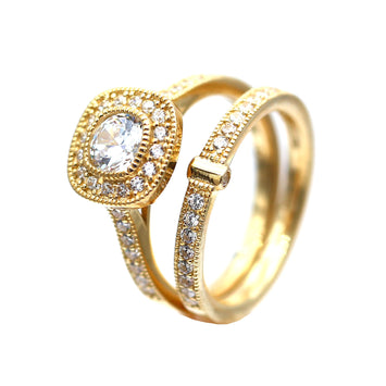 Bague en or 10 carats pour Femme GRW015