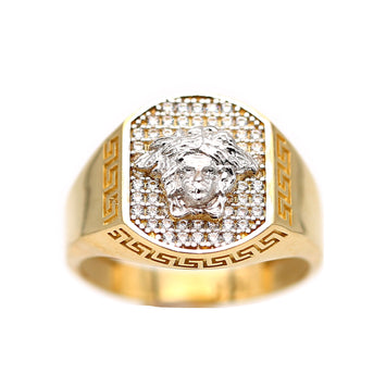 Bague en or 10 carats pour homme GRM099