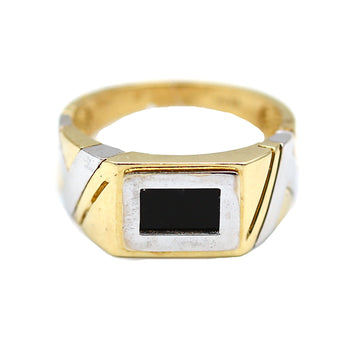 Bague en or 10 carats pour homme GRM028