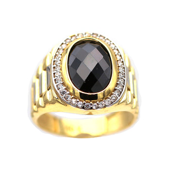 Bague en or 10 carats pour homme GRM113