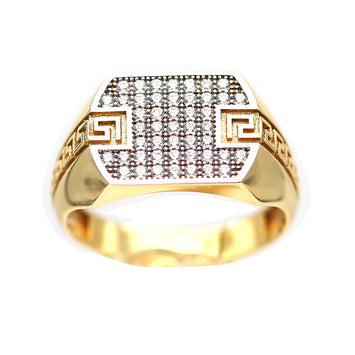 Bague en or 10 carats pour homme GRM128