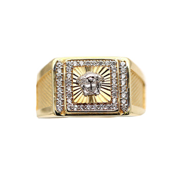 Bague en or 10 carats pour homme GRM046