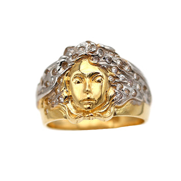 Bague en or 10 carats pour homme GRM074