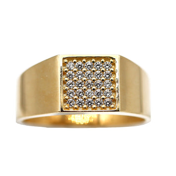 Bague en or 10 carats pour homme GRM047