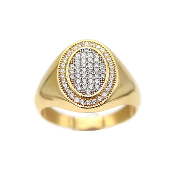 Bague en or 10 carats pour homme GRM085
