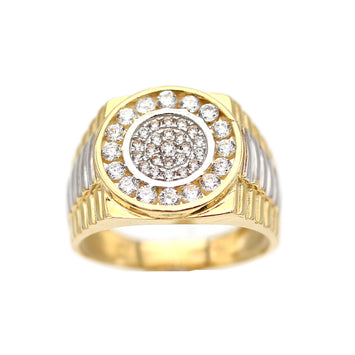 Bague en or 10 carats pour homme GRM086