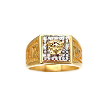 Bague en or 10 carats pour homme GRM093