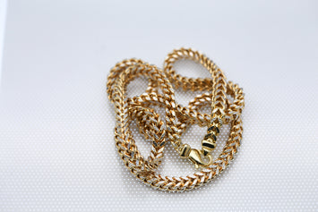 10K 2.5.mm Chaîne  en or Franco Diomond cut  GF-007