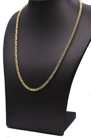 10k -4mm weed chaine  en or