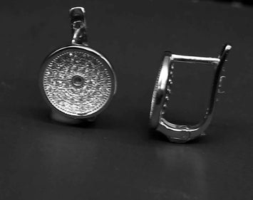 Boucles d'oreilles en argent SE065