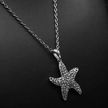 Pendentif étoile de mer en argent SP067