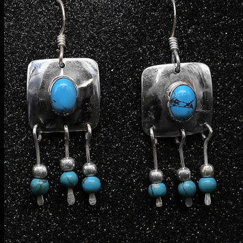 Boucles d'oreilles en argent SE073