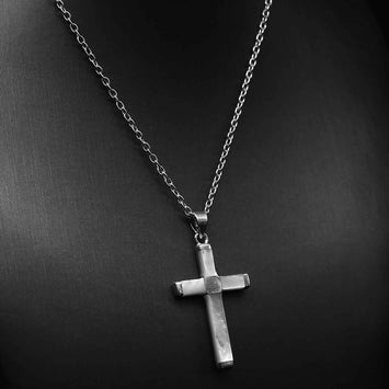 Pendentif croix en argent SP018