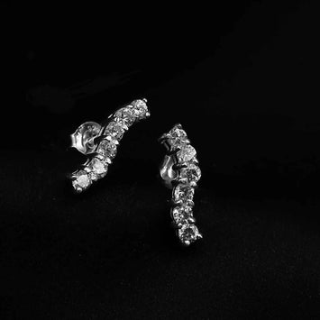 Boucles d'oreilles en argent SE088