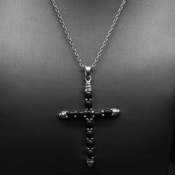 Pendentif croix en argent SP019