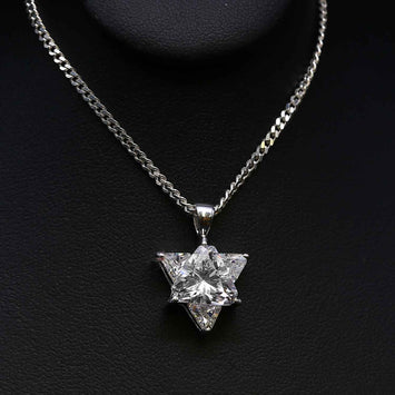 Pendentif étoile en argent SP048